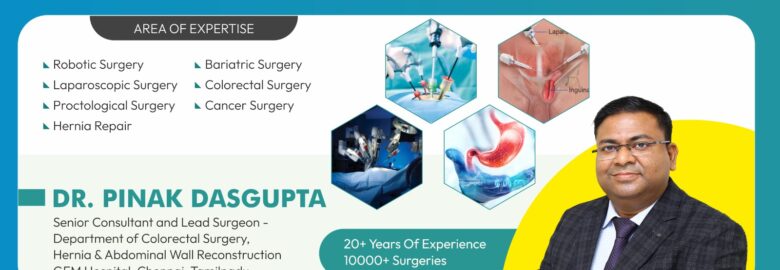 Dr Pinak Dasgupta Robotic Colorectal and Hernia Surgeon